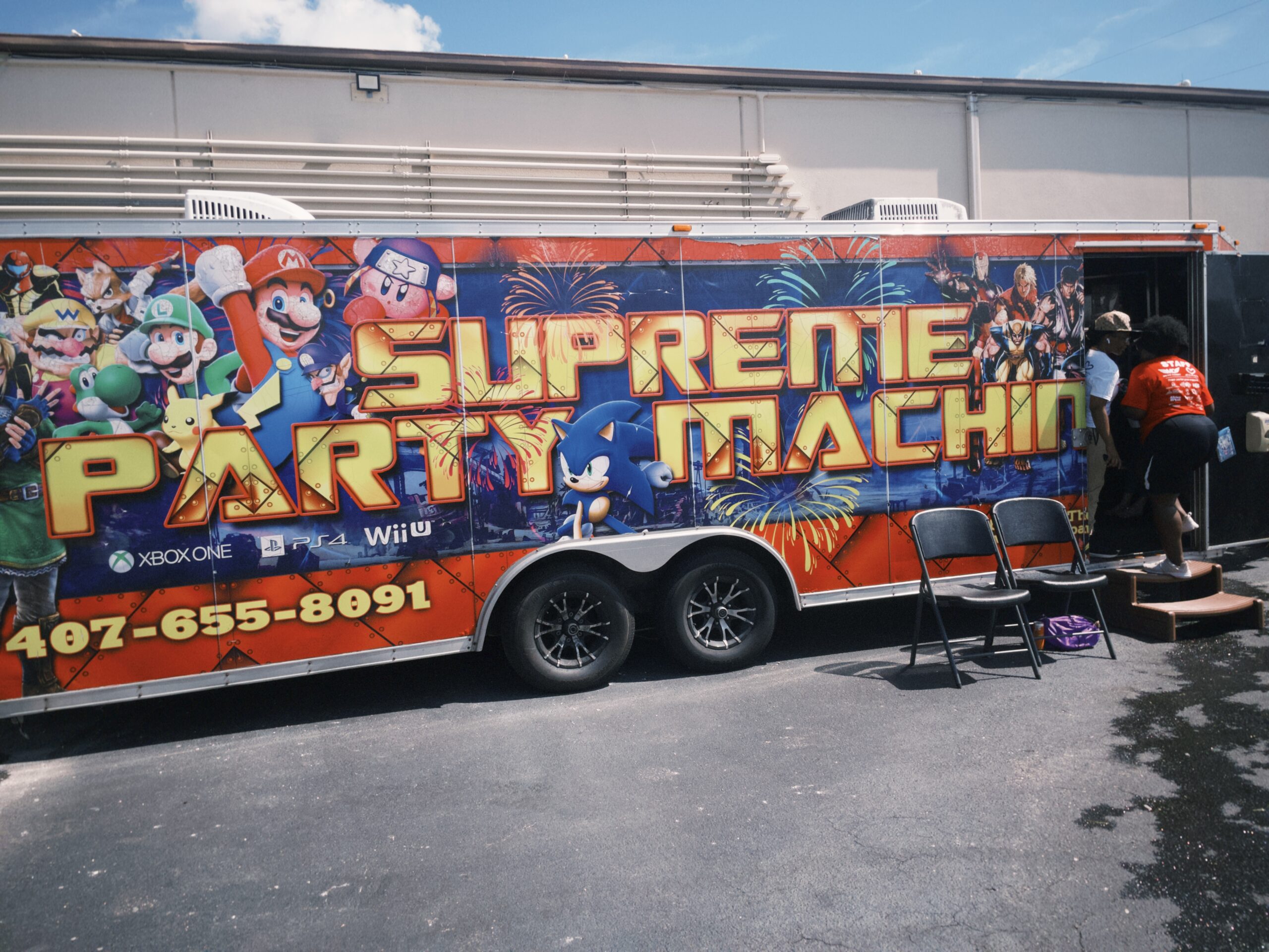 Supreme party machine truck
